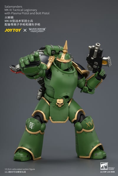 【售罄展示追加請私訊客服@toystationtw】火蜥蜴 MK III型戰術軍團士兵 X JOYTOY7