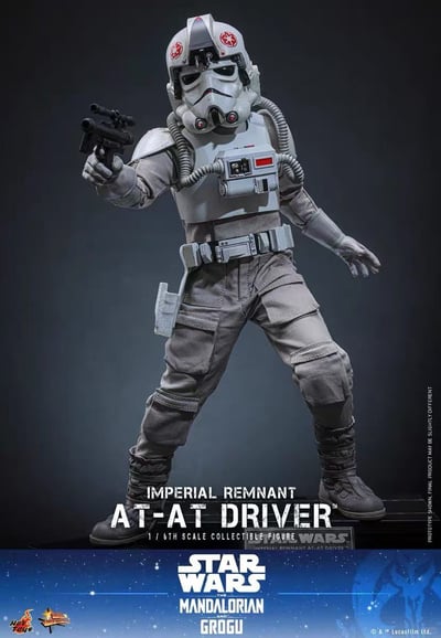 【預購】星際大戰《曼達洛人與古古》可動 MMS845 帝國殘余AT-AT駕駛員 X HotToys(HT)3