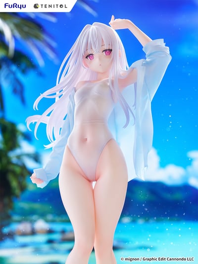 【預購】TENITOL TALL NO GAME NO LIFE 遊戲人生 白-泳裝Ver. X FuRyu3