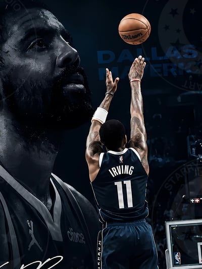 【預購】NBA《投籃歐文》裝飾畫 X 星空工作室5