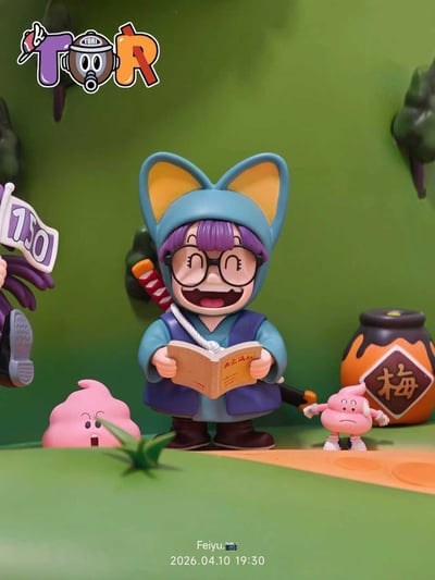 【售罄展示追加請私訊客服@toystationtw】怪博士與機器娃娃 阿拉蕾系列011 捧書阿拉蕾 X TOR-Studio2