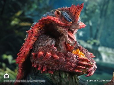 【預購】魔物獵人 青熊獸&紅兜青熊獸 X Heroics貓火15