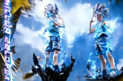 【預購】獵人 墨影神速奇犽(預定贈送特典) X ins studio 墨影工作室2