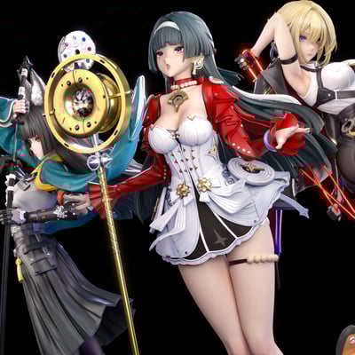 【預購】絕區零 zzz第三+四+五彈 耀嘉音&星見雅&伊芙琳 X 哈基米（ハキミ）8