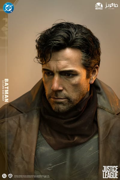 【售罄展示追加請私訊客服@toystationtw】《紮克·施耐德版正義聯盟》1/1半身像 噩夢版蝙蝠俠 X 開天工作室5