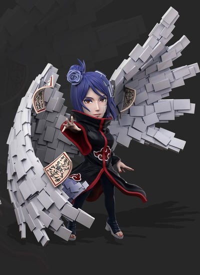 【代購】火影忍者 戰鬥曉001&小南 X Power-Studio2