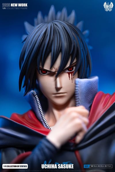 【現貨秒發】火影忍者 佐助的一生系列第三款 鷹小隊佐助 X NIRVANA涅槃5