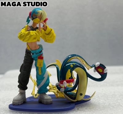 【預購】寶可夢 人物系列 卡娜莉&麻麻鰻魚王 X Maga7