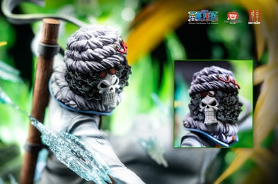【預留】《海賊王》靈魂之王 草帽一夥系列第二彈 限量雕像 布魯克 X 集美殿堂 正版授權5