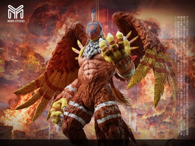 【預購】數碼寶貝 完全體第八彈 伽羅達獸 X MINE圖鑒補全工作室5