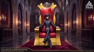 【預購】Code Geass 反叛的魯路修 王座-魯魯修Rurucious X PEAK-Studio3