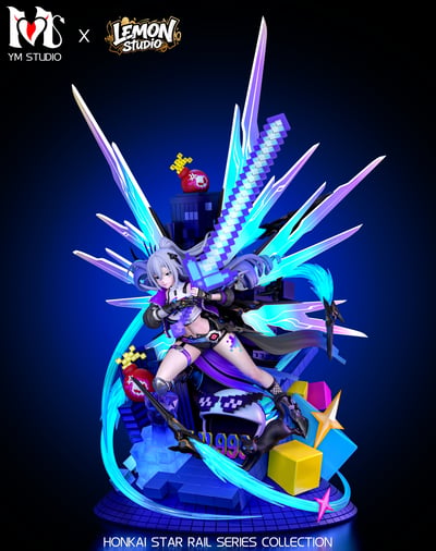 【預購】崩壞星穹鐵道 狼尊 銀狼Lv999. X 欲夢+Lemon4