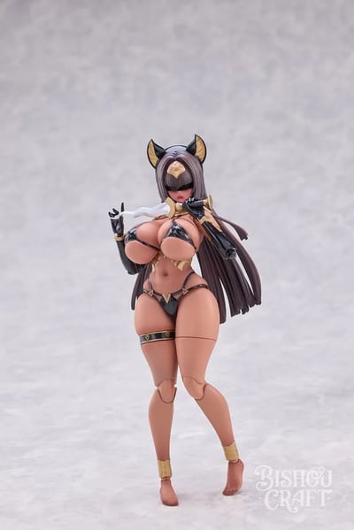 【售罄展示追加請私訊客服@toystationtw】異世界繪卷 可動本體 埃及女神 X BISHOUCRAFT14