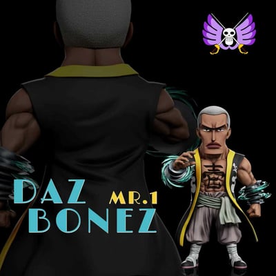 【預購】海賊王 巴洛克工作社第三彈 Mr.1-達茲·波尼斯 X A+研究所4