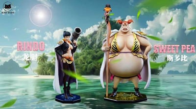 【預購】海賊王 私人定制補全系列 龍膽&斯多比 X Black小黑2