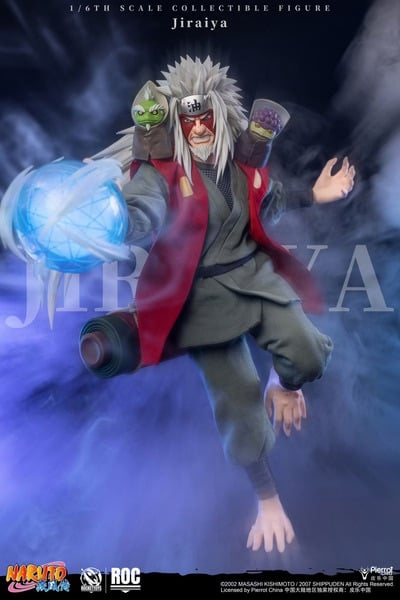 【預購】火影忍者 疾風傳 1/6 Jiraiya 自來也 可動人偶  ROC-019 ROC-020 X Rocket Toys 正版授權2