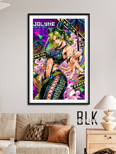 【預購】JOJO的奇妙冒險《塗鴉徐倫》動漫裝飾畫&冰箱貼 X 巴洛克工作室2