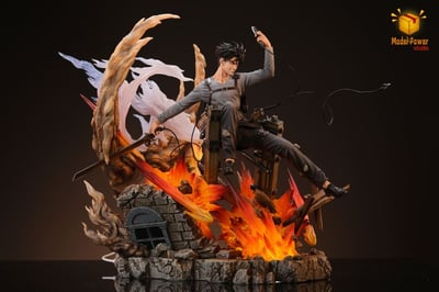 【現貨秒發】進擊的巨人 第六彈 巷戰-兵長 X Model Power-Studio4