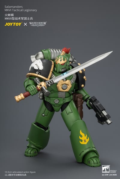 【售罄展示追加請私訊客服@toystationtw】火蜥蜴 MKVI型戰術軍團士兵 X JOYTOY7