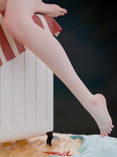 【預購】約會大作戰 泳裝狂三 X 妖萌萌工作室9