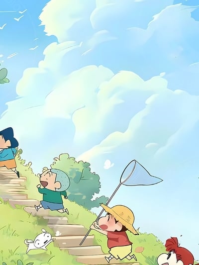 【預購】蠟筆小新《登山春日部》動漫裝飾畫 X 星空工作室5