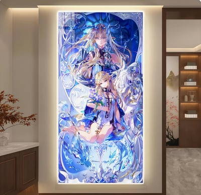 【預購】雙生幻影 深海卡提希婭-燈帶畫 X 阿喵畫社3