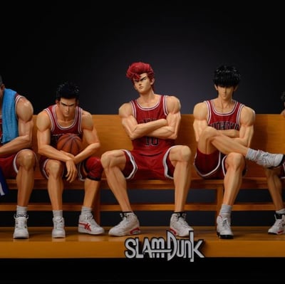 【現貨秒發】灌籃高手 湘北坐姿五虎2.0 X 模玩殿堂1