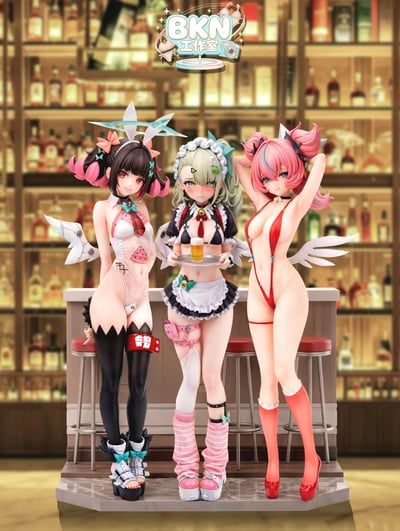 【預購】妄想party 三小隻蘿莉 X BKN studio 比基尼工作室1