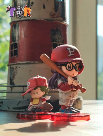 【售罄展示追加請私訊客服@toystationtw】怪博士與機器娃娃 阿拉蕾系列026 棒球阿拉蕾&小嘎 X TOR-Studio6