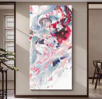 【預購】花海 雙生初音燈帶畫 X 阿喵畫社3