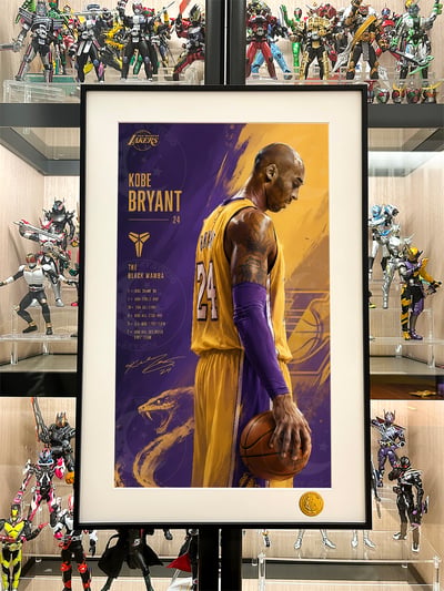 【預購】NBA 《謝幕科比》動漫裝飾畫 X 星空工作室2