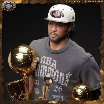【售罄展示追加請私訊客服@toystationtw】NBA 1/6收藏級可動人偶套裝【可動眼】布倫森奪冠 X Reset-Studio4