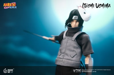 【預購】火影忍者疾風傳 1/12可動人偶 雙版本 宇智波鼬 X UNiQUE ART14