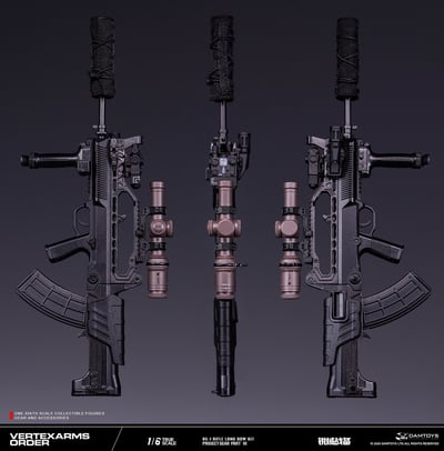 【售罄展示追加請私訊客服@toystationtw】銳械戰備武器吊卡第三彈 VSF03-A&VSF03-B&VSF03-C&VSF03-D&VSF03-E X DAMTOYS1