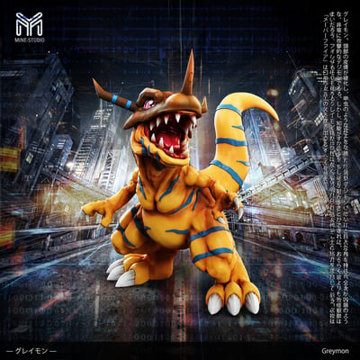 【預購】數碼寶貝 成熟期第二彈 雙比例 暴龍獸 X MINE圖鑒補全工作室1