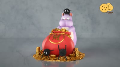 【預購】宮崎駿 招財坊寶寶 X Cookie-Studio4