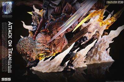 【現貨秒發】進擊的巨人 雙版本 艾連雕像 X Imagination(YY)7