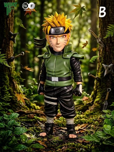 【預購】火影忍者xWHAT IF 第三彈 雙版本 上忍套裝-漩渦鳴人 X TKF-Studio4