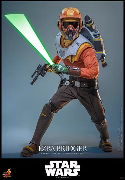 【預購】《星球大戰：義軍崛起》可動 莎賓·雷恩&埃茲拉·布里傑 X HOTTOYS(HT)16
