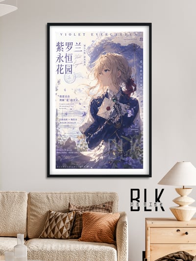 【預購】紫羅蘭永恒花園《檔案-薇爾莉特》動漫裝飾畫&冰箱貼 X 巴洛克工作室2