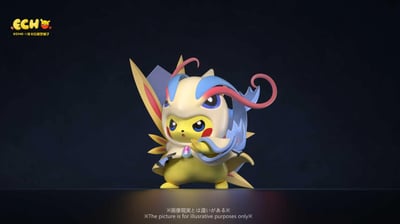 【預購】寶可夢 美娜斯變裝皮卡丘 X ECHO皮卡丘模型鋪子（皮模鋪）7