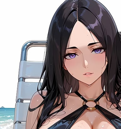 【預購】死神《沙灘卯之花烈》動漫裝飾畫&冰箱貼 X 巴洛克工作室6