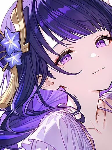 【預購】原神《側躺雷電》動漫裝飾畫&冰箱貼 X 巴洛克工作室6