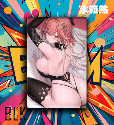 【預購】鳴潮《美背長離》動漫裝飾畫&冰箱貼 X 巴洛克工作室5