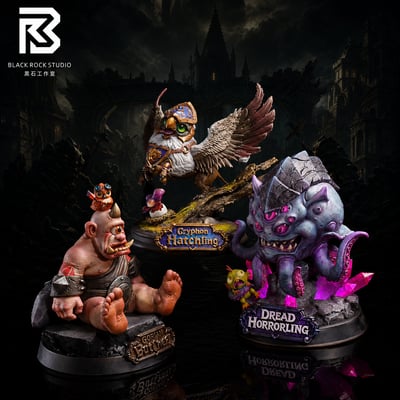 【預購】魔獸世界 Q版獅鷲寶寶&眼魔寶寶&食人魔寶寶 X BRS黑石1