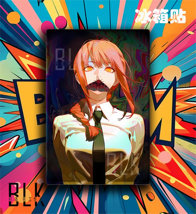 【預購】鏈鋸人《飛蛾瑪奇瑪》動漫裝飾畫&冰箱貼 X 巴洛克工作室3