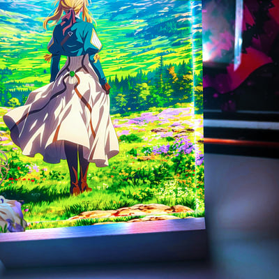 【預購】薇爾莉特透明卡磚 X 阿喵畫社3
