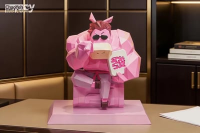 【預購】神馬東西 馬年開運禮品 潮玩擺件 16cm X 潮野藝術 ChaoYeh Wild Art 正版授權4