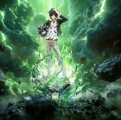 【預購】家庭教師 輕奢微動態站姿系列004 雙配色 藍波 X 浮光-Studio1