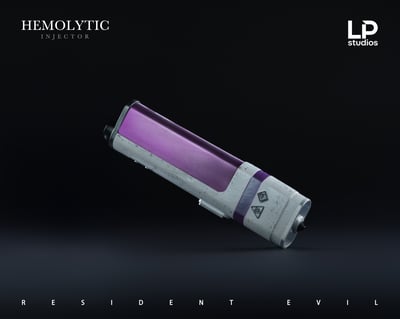 【預購】生化危機9 溶血註射器 X LP.-Studio3
